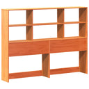 Bed Met Boekenkast Zonder Matras Hout