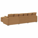 Modulaire Bank Met Voetenbank En Kussens