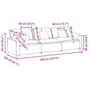 Modulaire Bank Met Kussens