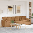 Modulaire Bank Met Kussens Kleurig