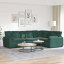 Modulaire Bank Met Kussens Fluweel