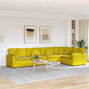 Modulaire Bank Met Kussens Fluweel Kleurig