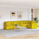 Modulaire Bank Met Kussens Fluweel