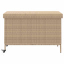 Tuinbox Met Wielen 110X55X73 Cm Poly Rattan Gemengd