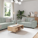 2-Delige Loungeset Met Kussens Fluweel