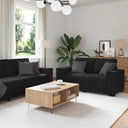 2-Delige Loungeset Met Kussens Fluweel