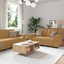 2-Delige Loungeset Met Kussens Fluweel