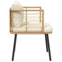 Tuinstoel Met Kussens Poly Rattan