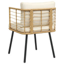 Tuinstoel Met Kussens Poly Rattan