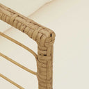 Tuinstoel Met Kussens Poly Rattan