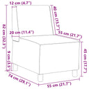 Fauteuil 55 Cm Stof