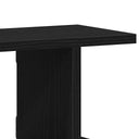 Wandplanken Spaanplaat Kleurig Zwart Eiken