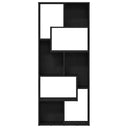 Boekenkast 67X24X161 Cm Bewerkt Hout Kleurig