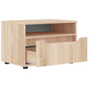 Tv-Meubel Visnes 60X40X38 Cm Bewerkt Hout Kleurig