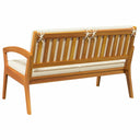 Tuin Met Kussens 115X70X72 Cm Massief Acaciahout