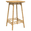 Bartafel Voor Buiten Vierkant 55X55X100 Cm Bamboe
