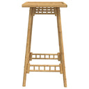 Bartafel Voor Buiten Vierkant 55X55X100 Cm Bamboe