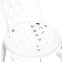 Tuinstoelen 2 St Gietaluminium