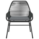 5-Delige Tuinset Met Kussens Poly Rattan Glas