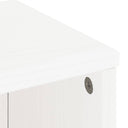 Bijzetkasten 4 St &quot;Odda&quot; 40X24X79 Cm Massief Grenenhout