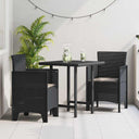 Tuinstoelen 2 St Met Kussens Poly Rattan