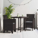 Tuinstoelen 2 St Met Kussens Poly Rattan