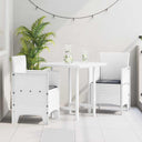 Tuinstoelen 2 St Met Kussens Poly Rattan