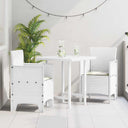 Tuinstoelen 2 St Met Kussens Poly Rattan