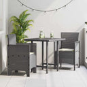Tuinstoelen 2 St Met Kussens Poly Rattan