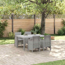 Tuin Eetset 5 Pcs 150 X 100 X 73 Cm Kunststofhars